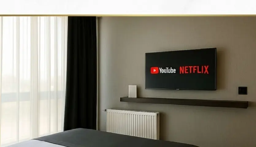 Smart TV Netflix ve YouTube erişimi